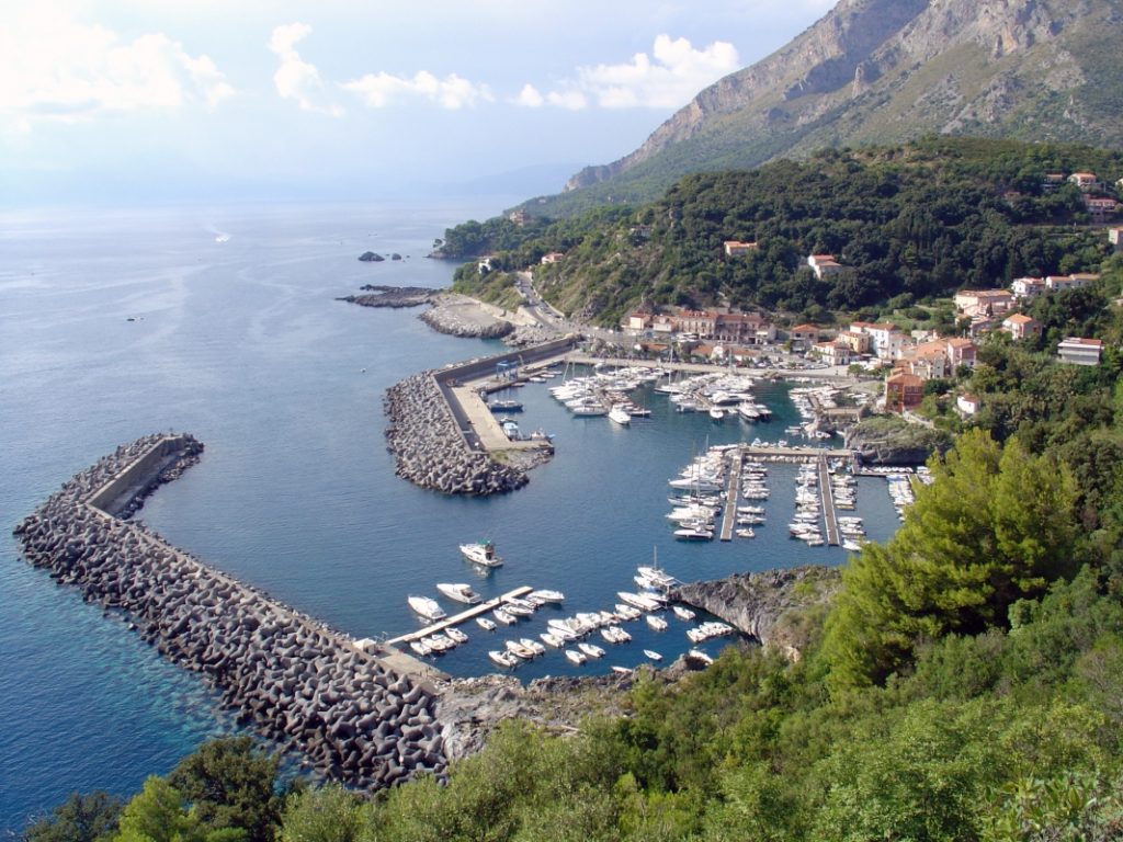 Basilicata Travel Guide: Maratea port in Basilicata, a picturesque coastal destination.